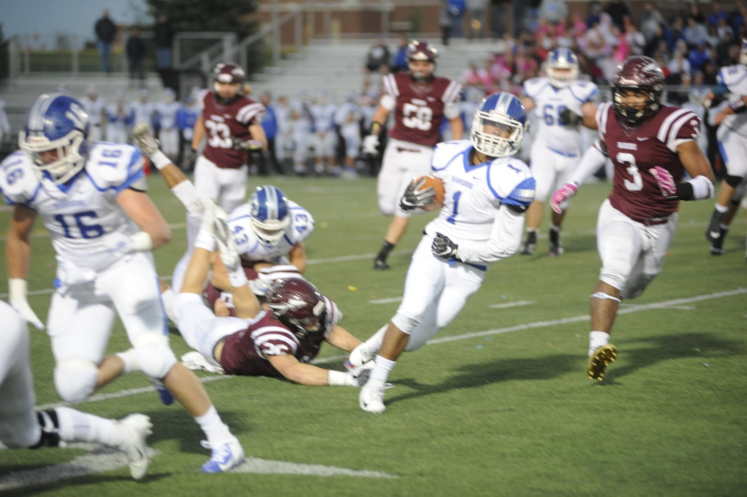 PHOTOS: Miamisburg at Lebanon, Week 8 football