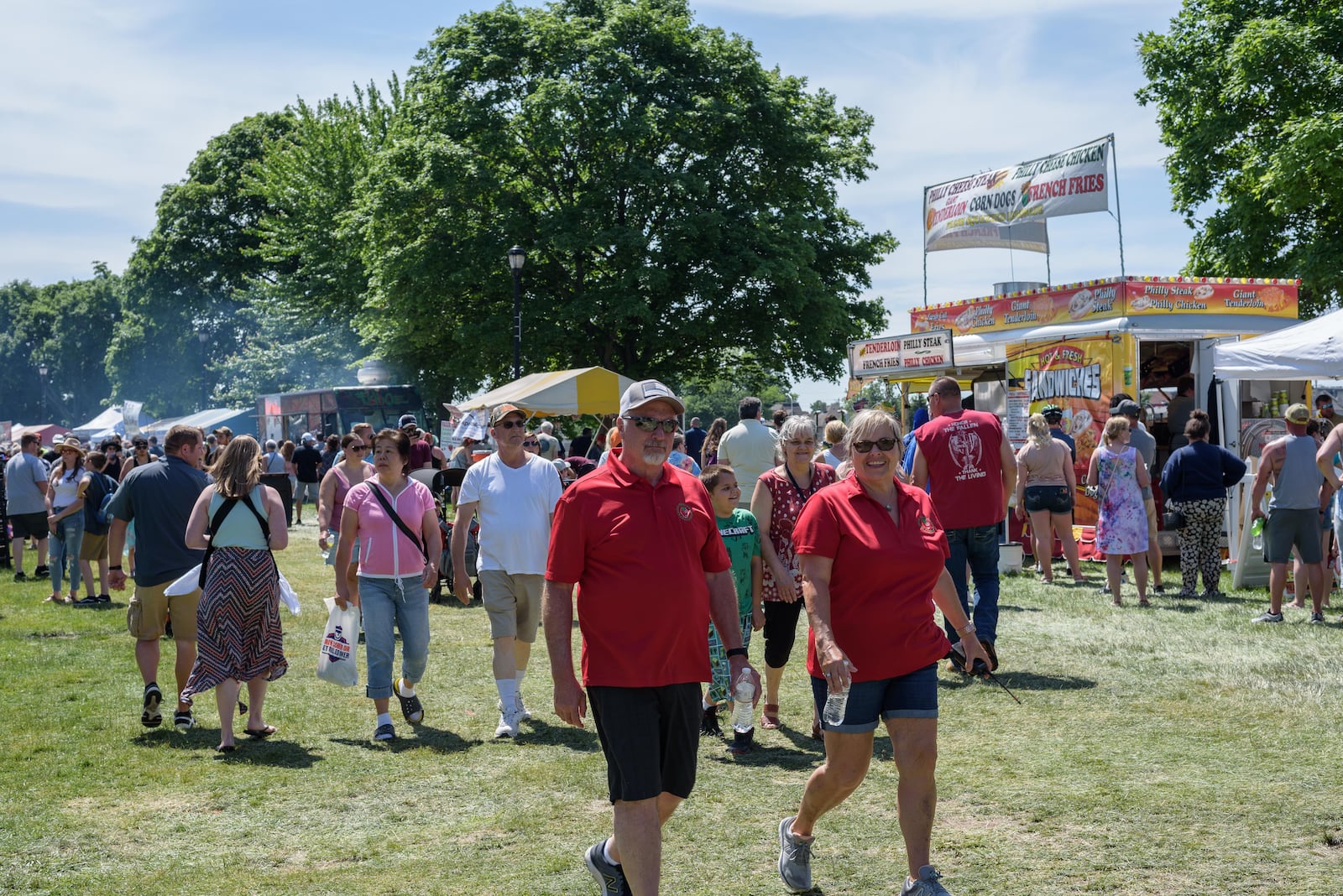 The 46th Annual Troy Strawberry Festival returned to being held as a full festival from Saturday, June 4 through Sunday, June 5, 2022. In 2020, the festival was canceled due to the COVID-19 pandemic. The Strawberry Jam, a smaller version of the festival took place in 2021. TOM GILLIAM / CONTRIBUTING PHOTOGRAPHER