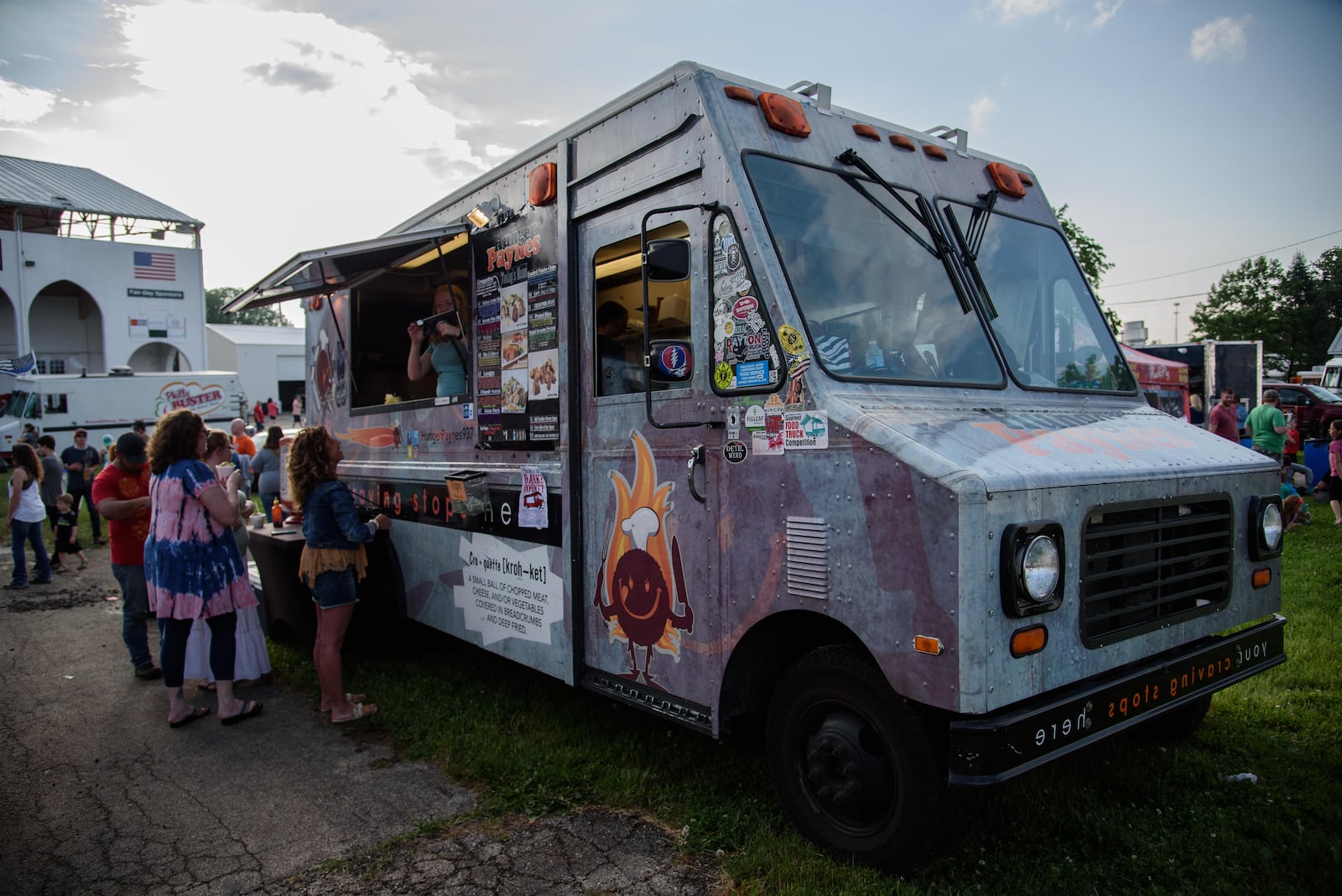 Hunger Paynes was one of more than 50 trucks that participated in this year's Miami County Gourmet Food Truck Rally.  PHOTO / TOM GILLIAM PHOTOGRAPHY