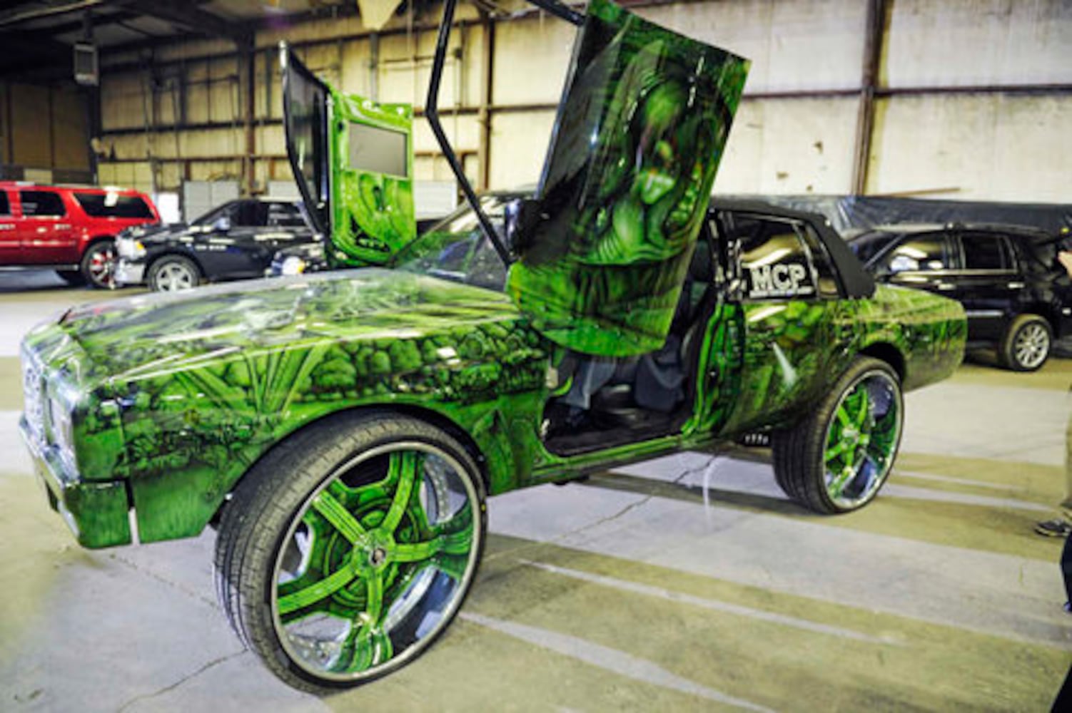 Hulk car seized in drug bust