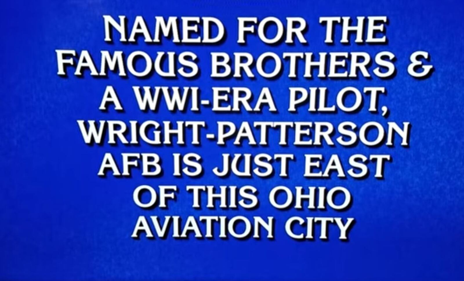 "Jeopardy!" host Alex Trebek seemed to say a little pray after all three contestants on the show that aired Jan. 30  got this question about the Wright Brothers wrong.