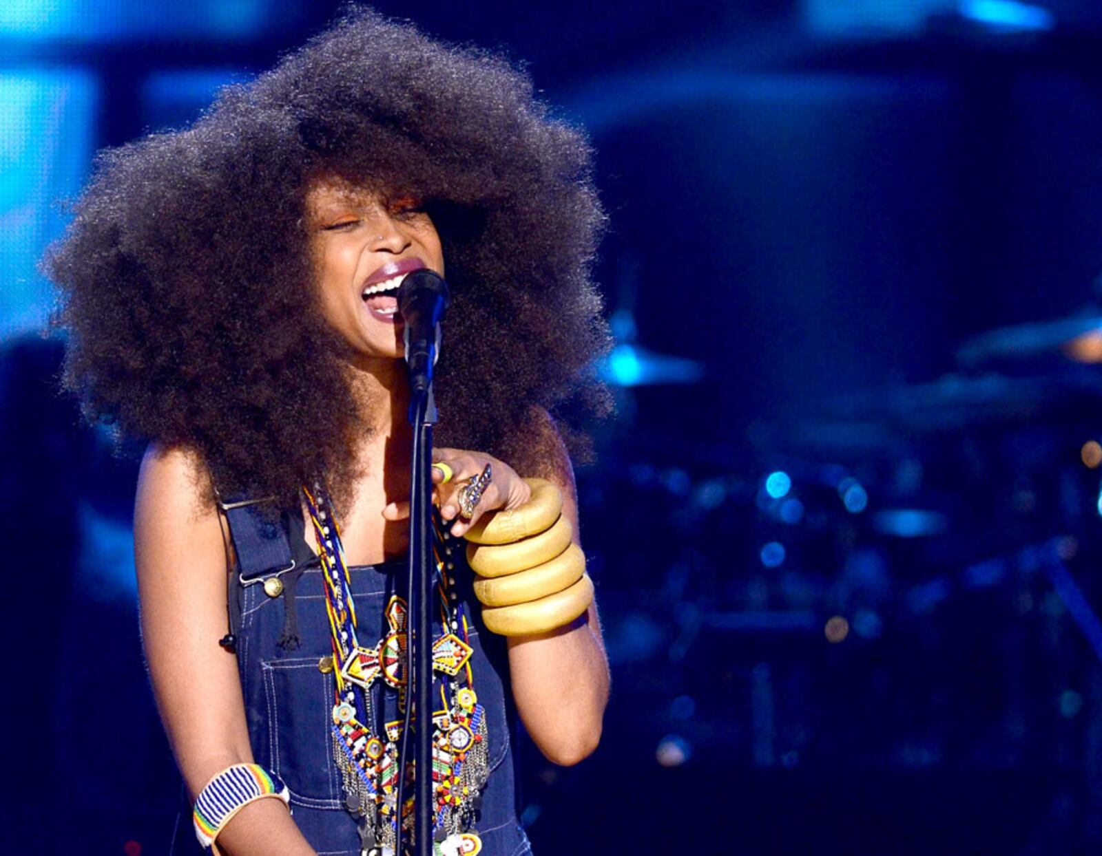 Erykah Badu is scheduled to appear at the Pitchfork Music Festival in Chicago. FILE/GETTY IMAGES