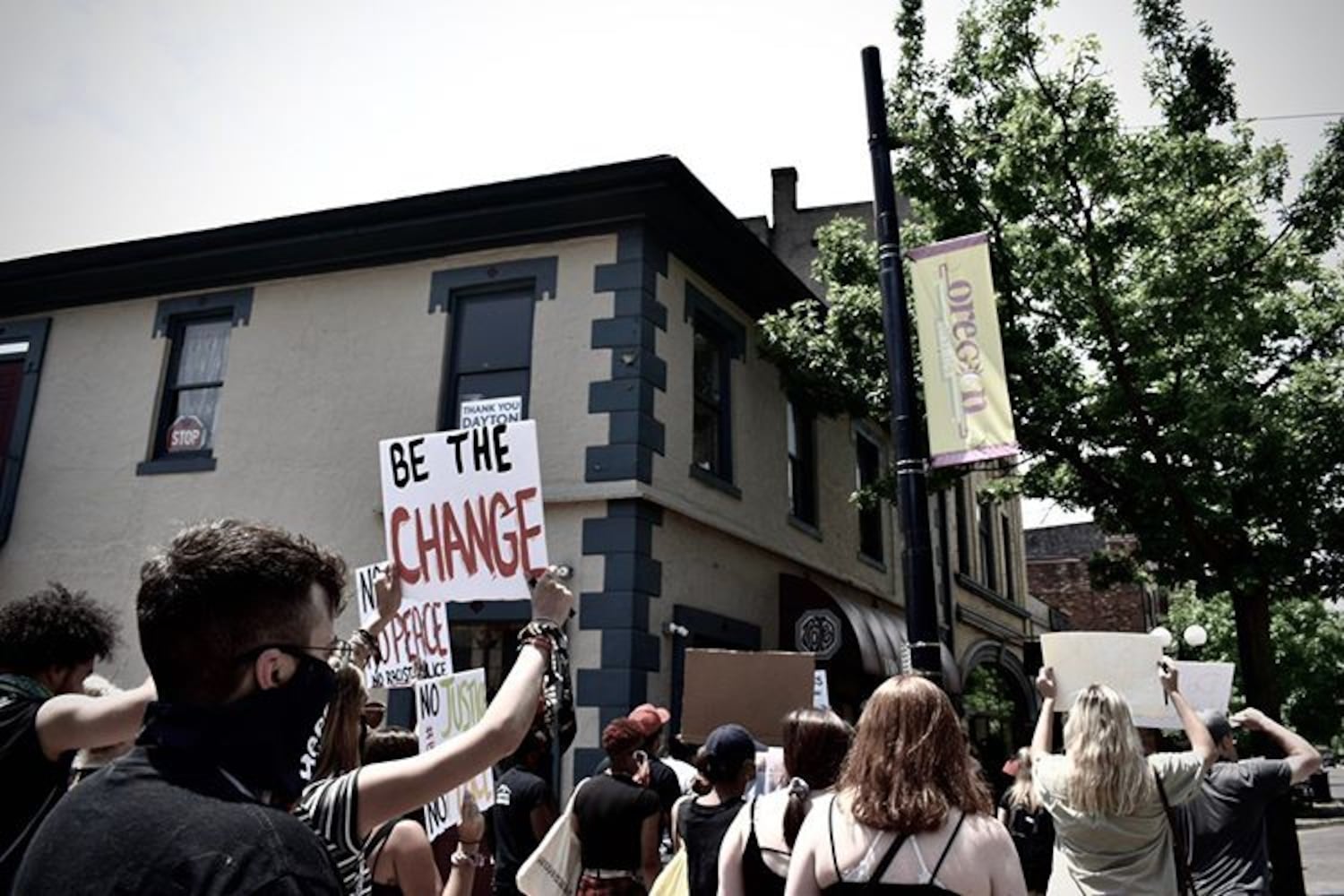 PHOTOS: Protesters march through the Dayton area on Thursday