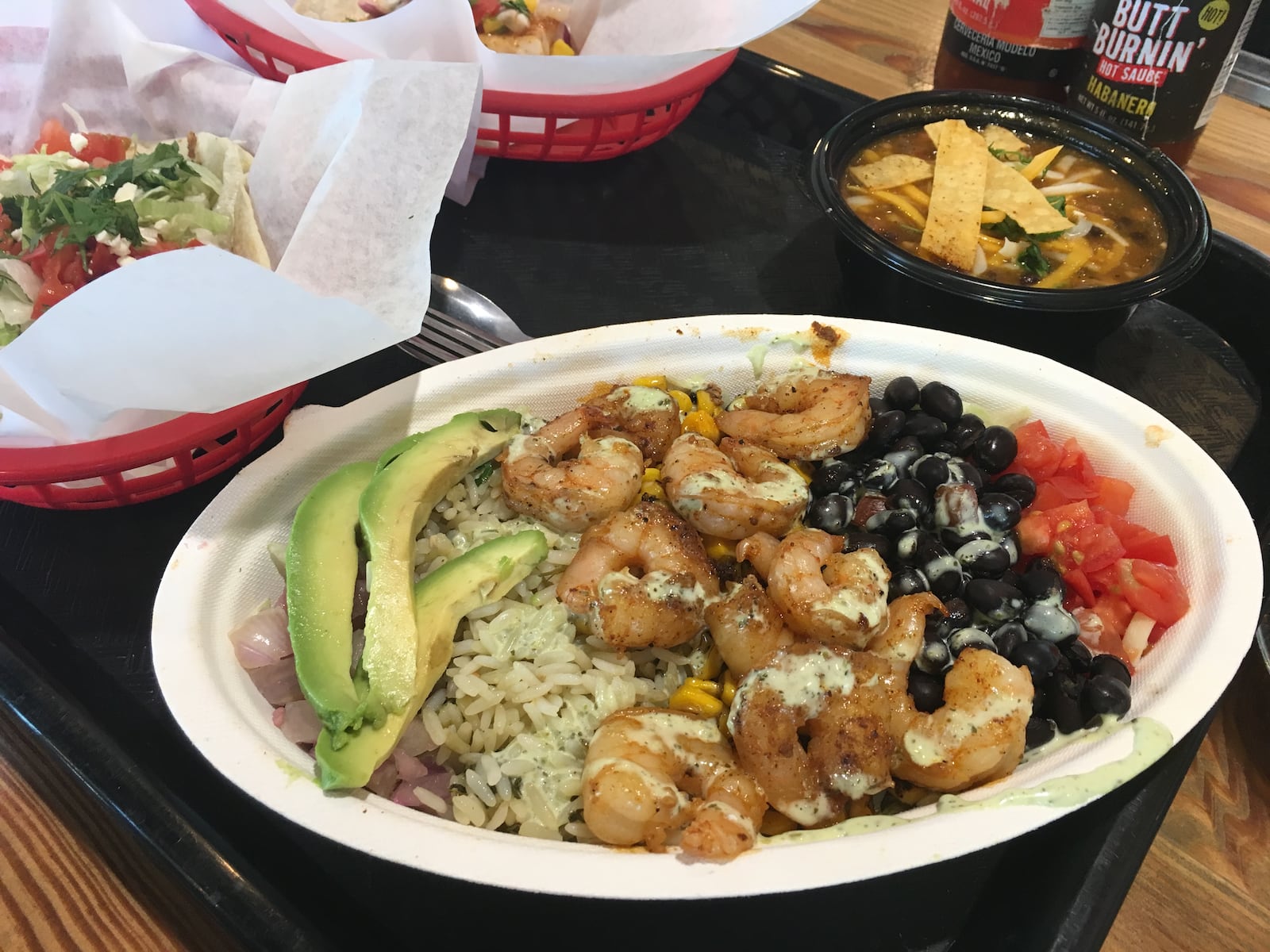 Fuzzy's Taco Shop has a new summer menu that'll inspire you to live your best baja life. With tropical-inspired margaritas, shrimp burrito bowls and mahi mahi tacos topped with mango salsa, you'll be transported to a so-cal state of mind.