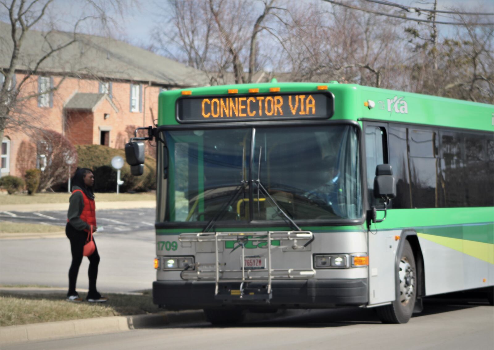 The Greater Dayton RTA's North Connector. The route and service launched in January 2023. CORNELIUS FROLIK / STAFF