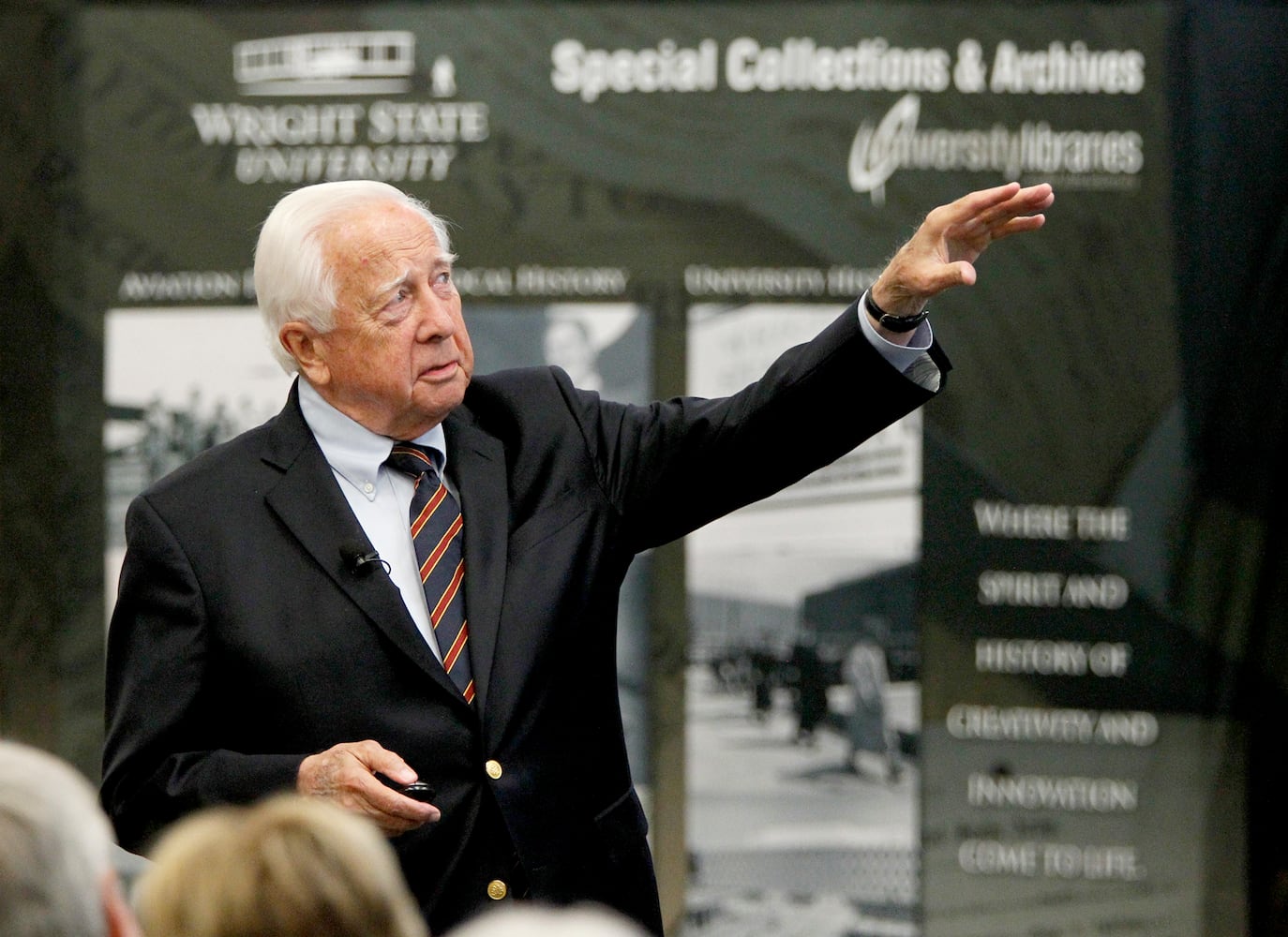 David McCullough at Wright State University