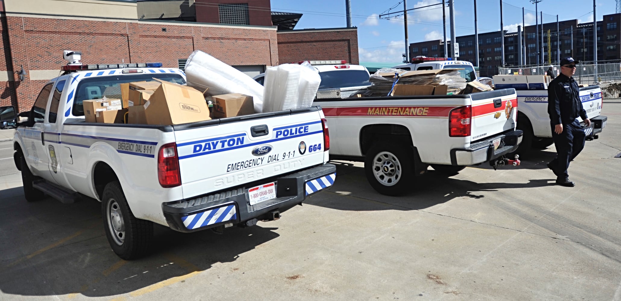 PHOTOS: Mendelsons donates to Dayton Police