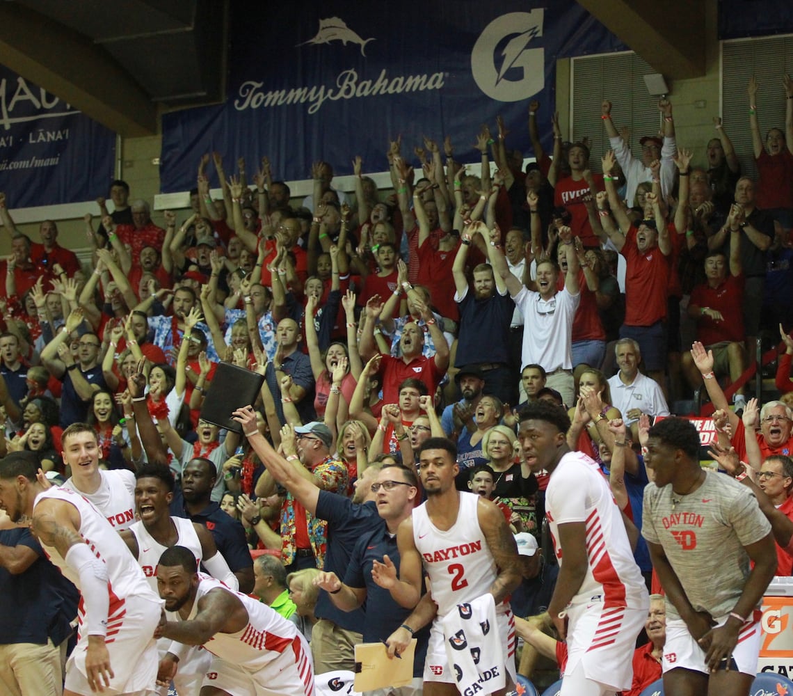 Photos: Dayton Flyers rout Georgia in Maui Invitational