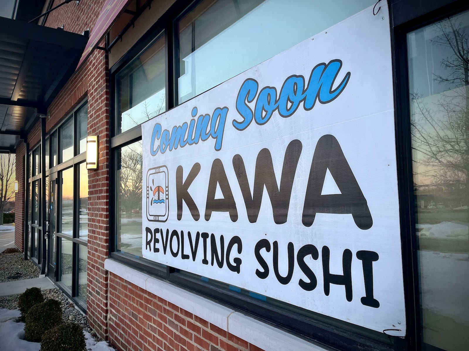 Kawa Revolving Sushi is coming soon to 2819 Centre Drive in Beavercreek. NATALIE JONES/STAFF