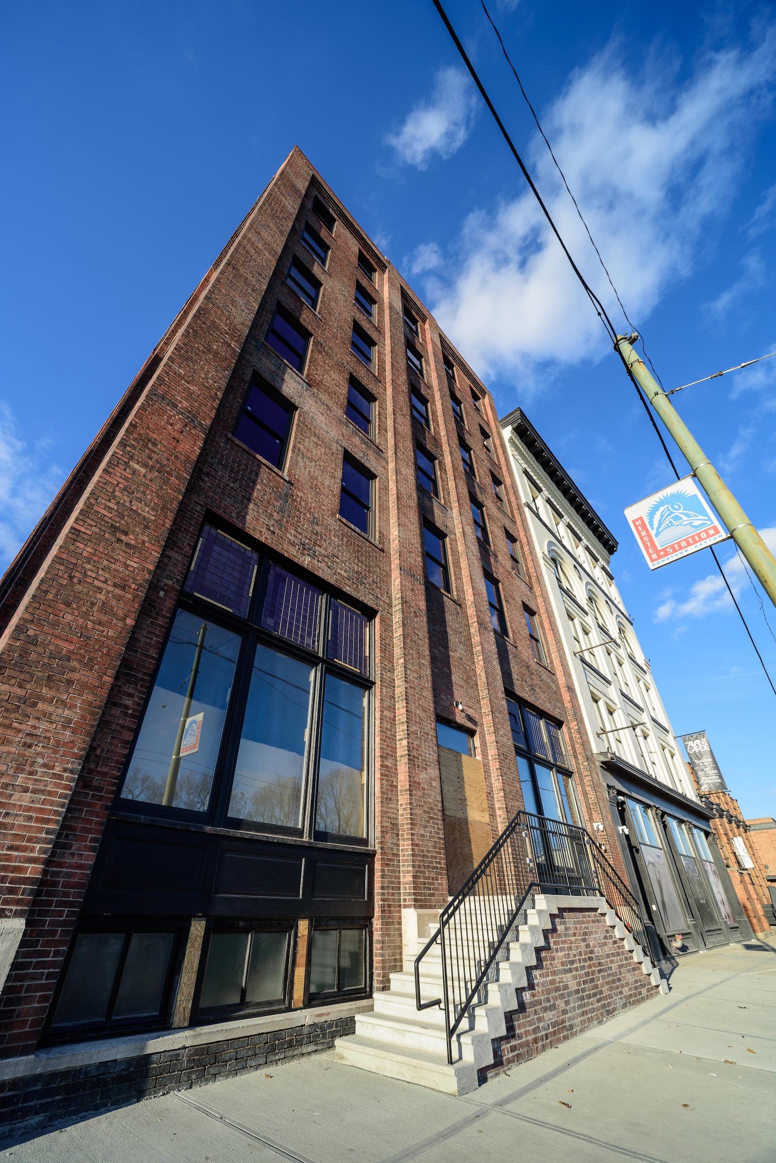 Step inside the stunning completed offices of defense technology companies Battle Sight Technologies and Mile 2 at The Manhattan, a.k.a. J.K. McIntire Building, built in 1912 and located at 601 E. Third St. in downtown Dayton. This property is being redeveloped by Dayton based Woodard Development. The bottom floor is occupied by Battle Sight while floors 3, 4 and 5 are occupied by Mile 2. Floors 1, 2 and 6 are still under construction with future tenants to be announced. TOM GILLIAM / CONTRIBUTING PHOTOGRAPHER