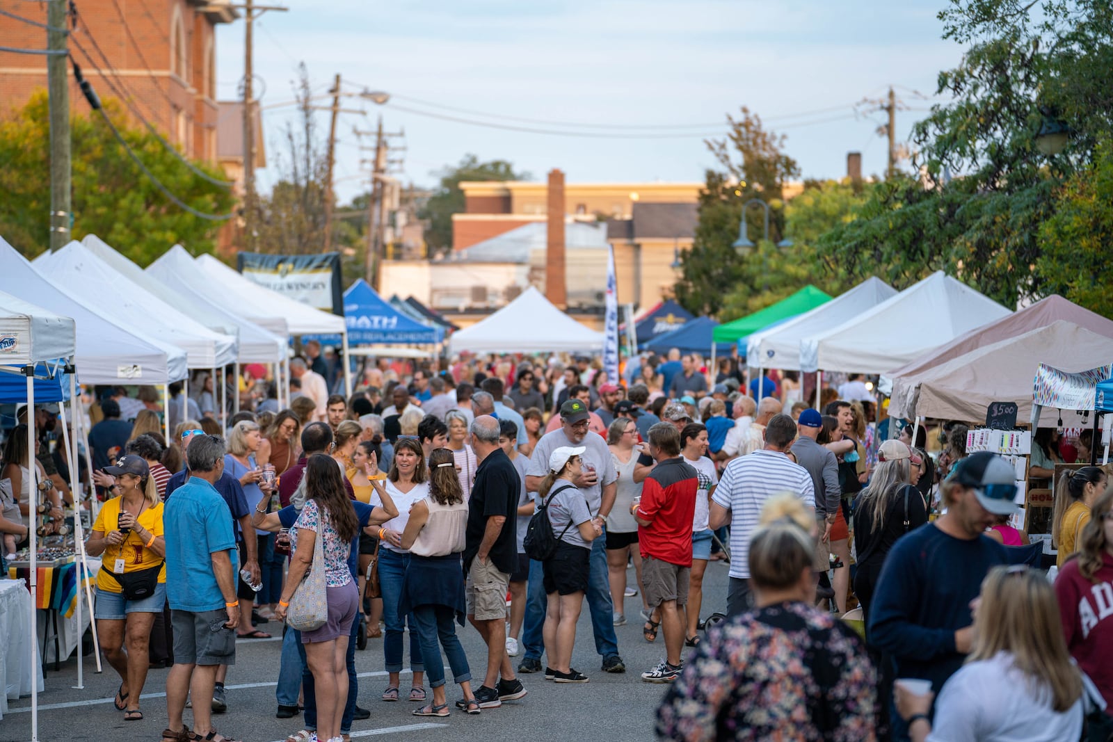 Oxtoberfest is a new festival this season that will be at Uptown park. In this photo, locals are seen attending an event in the same location. CONTRIBUTED