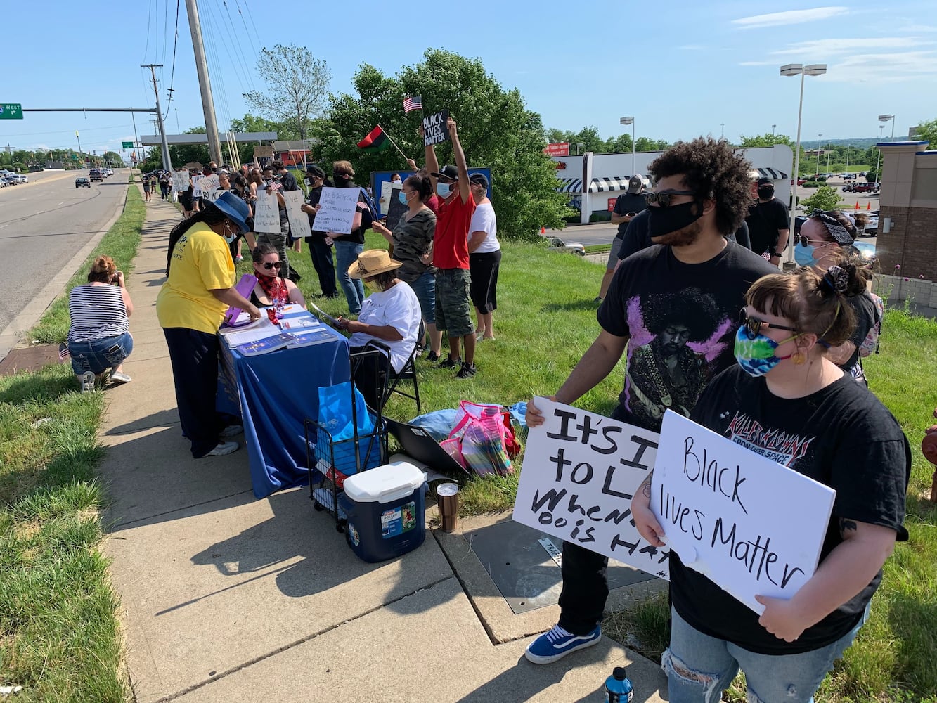 PHOTOS: George Floyd protests continue in Miami Valley