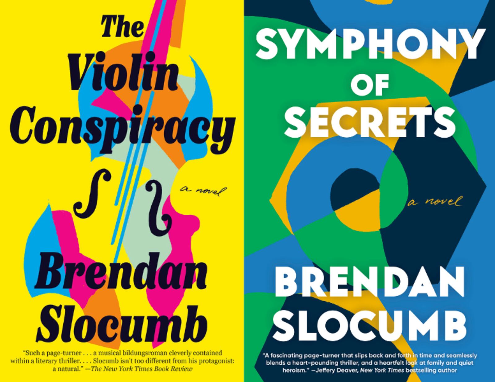 Brendan Slocumb will discuss his debut novel "The Violin Conspiracy" and his new book "Symphony of Secrets" at the Dayton Metro Library Thursday, May 11. CONTRIBUTED