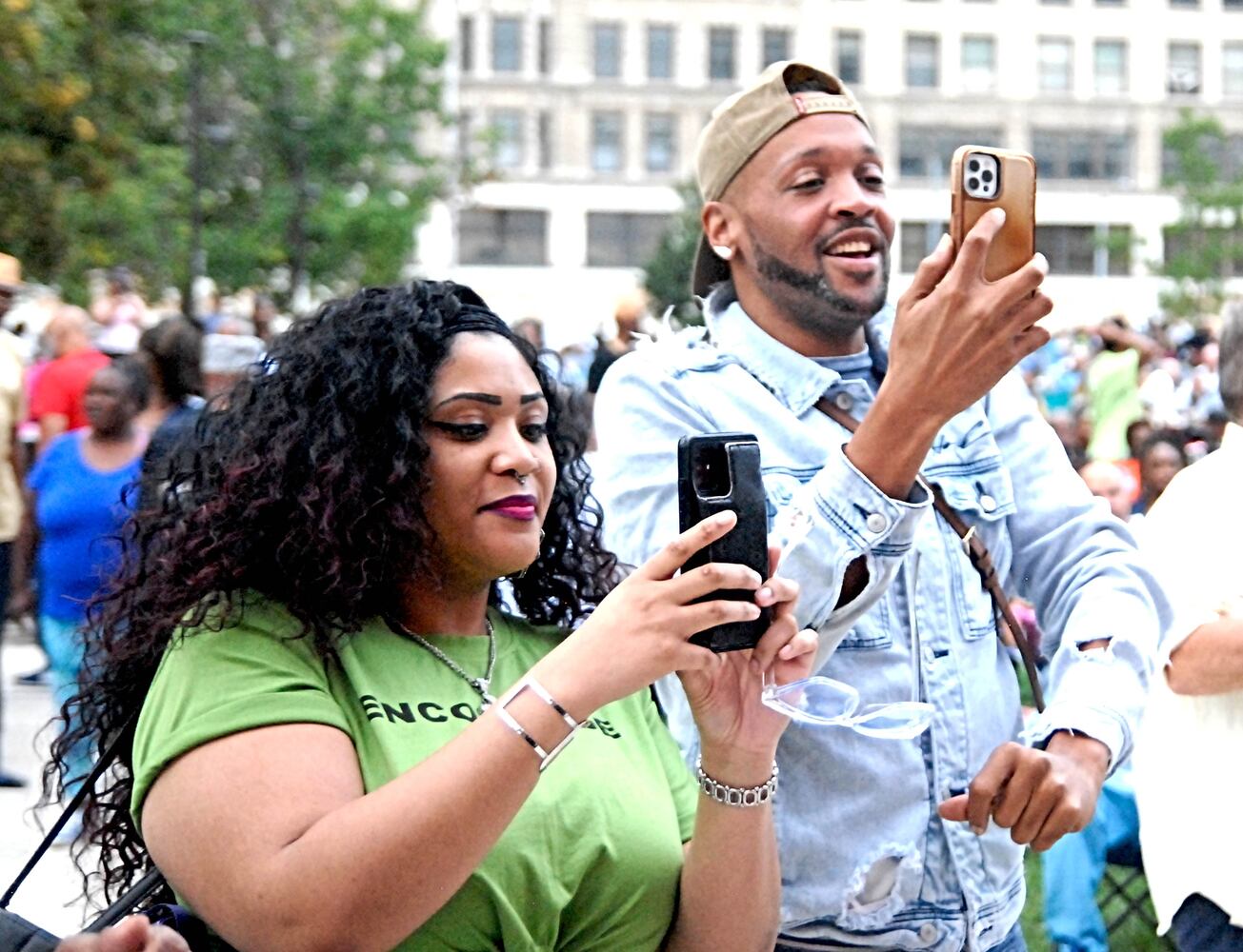 Did we spot you at the Dayton Funk All-Stars concert?