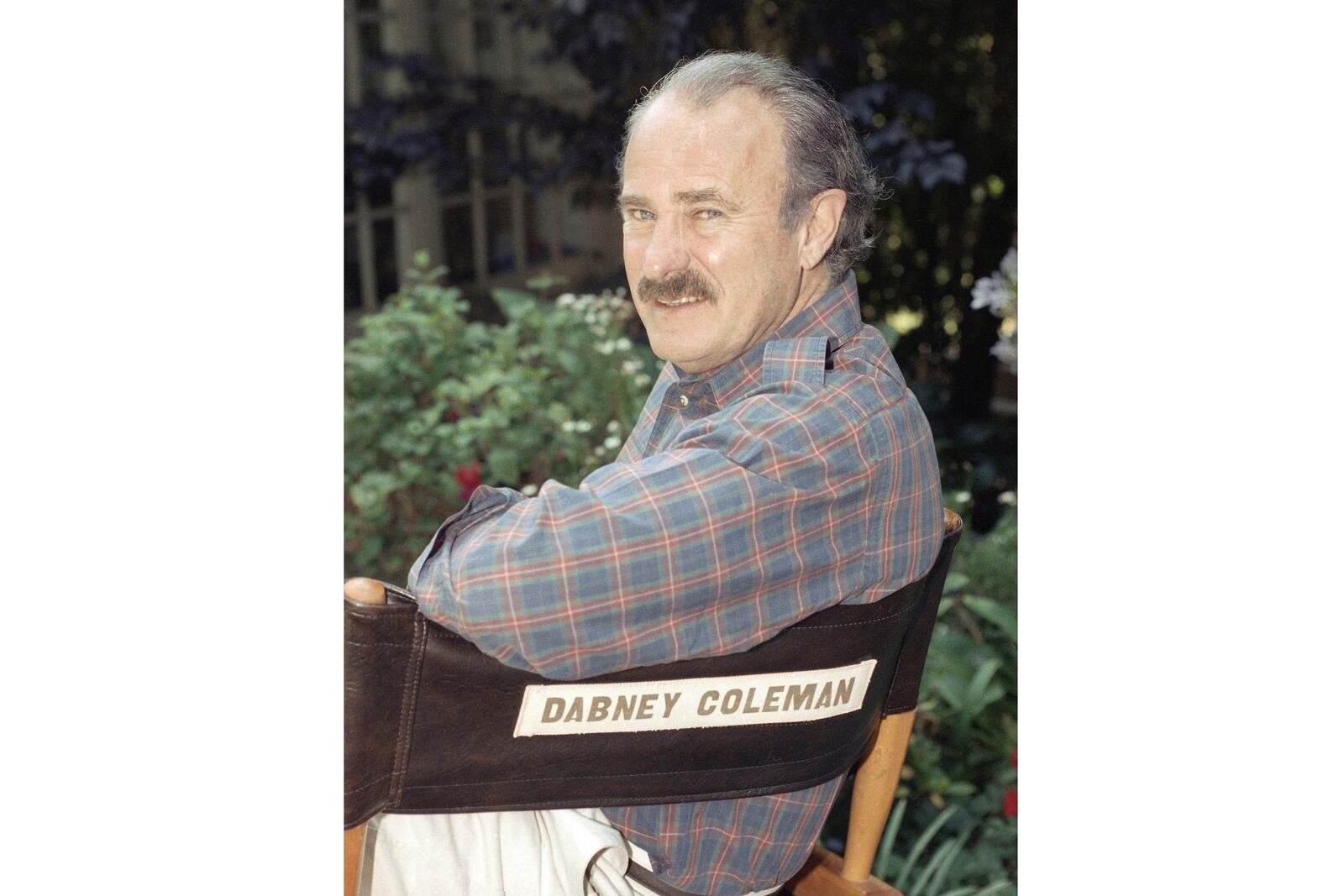 FILE - Actor Dabney Coleman poses at his home in Brentwood, Calif., Sept. 8, 1991. (AP Photo/Julie Markes, File)