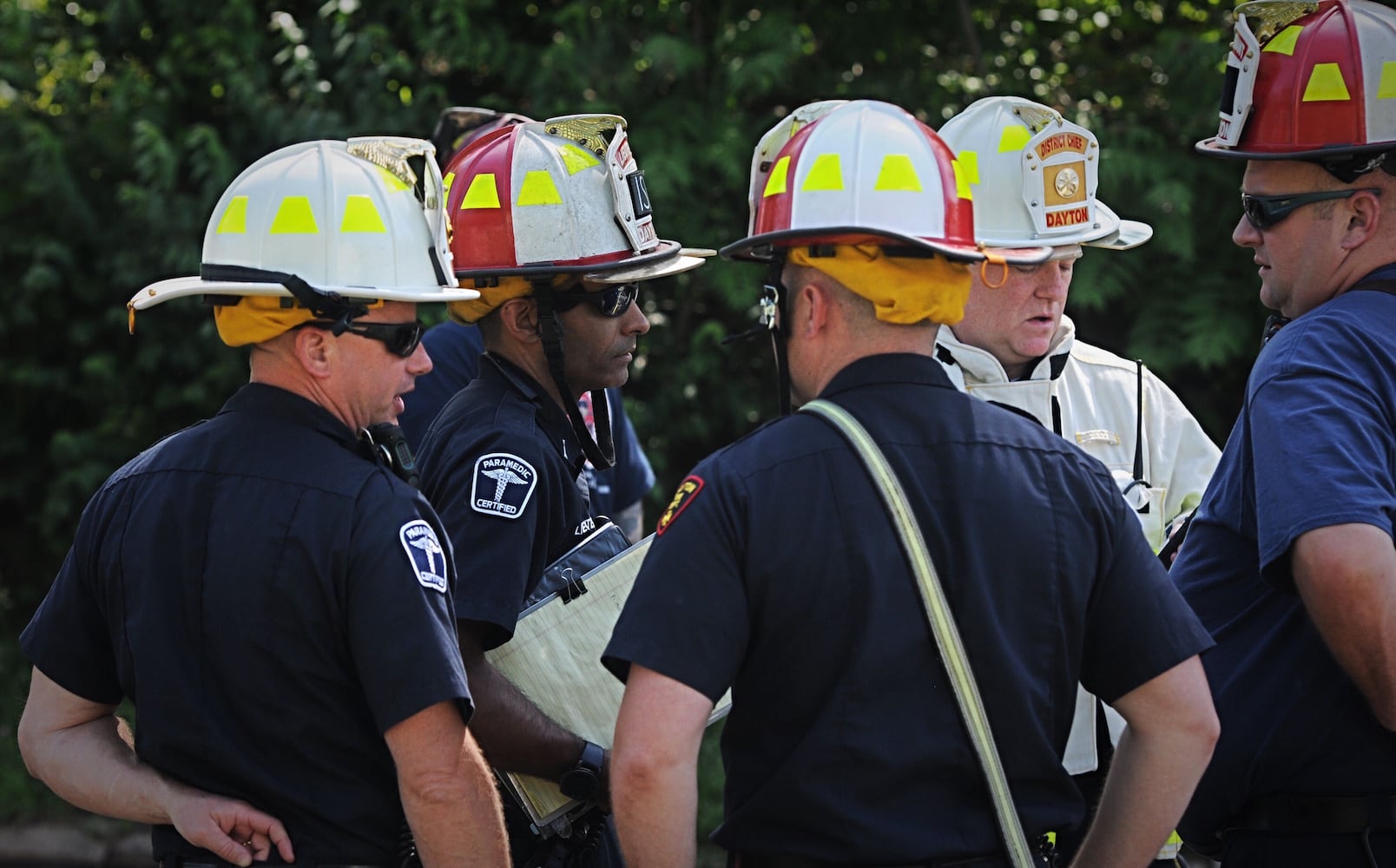 PHOTO: Smoke fro Dayton house fire seen for blocks