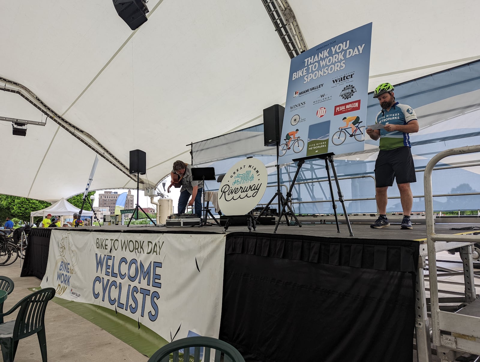 The Bike to Work Day Pancake Breakfast at RiverScape Metropark combines fun and fitness - CONTRIBUTED