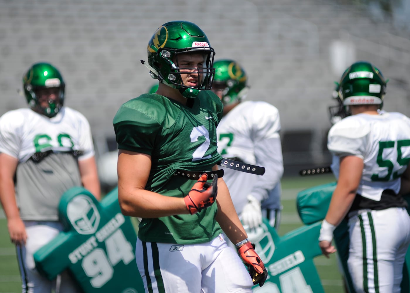 PHOTOS: Northmont Thunderbolts preseason football practice