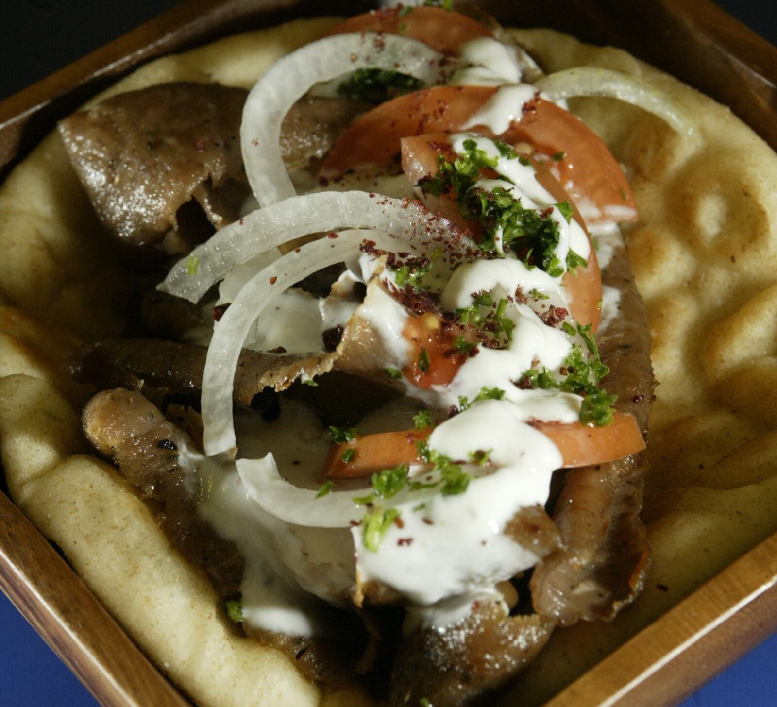 This 2008 image of a gyro is a staff file photo by Teesha McClam