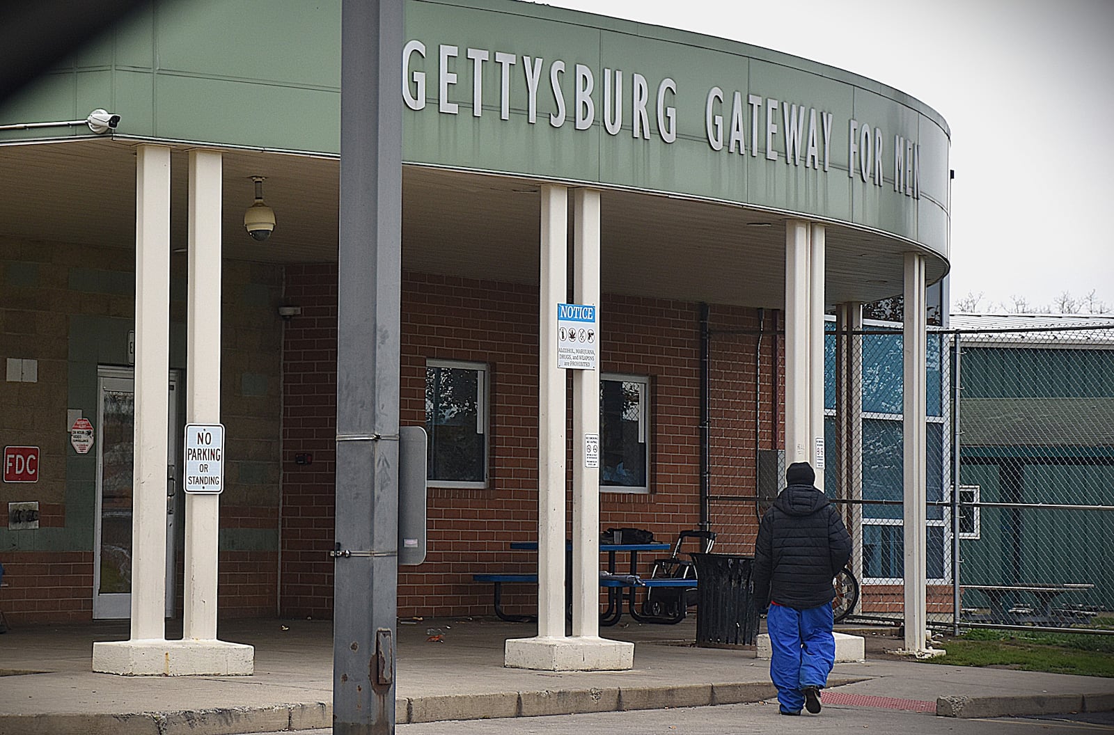 St. Vincent de Paul Society of Dayton will stop operating the Gettysburg Gateway Shelter for Men next year. The shelter is located 1921 S. Gettysburg Ave. in southwest Dayton. CORNELIUS FROLIK / STAFF