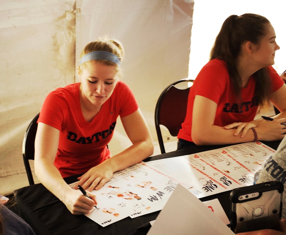 Photos: Dayton basketball fan fest