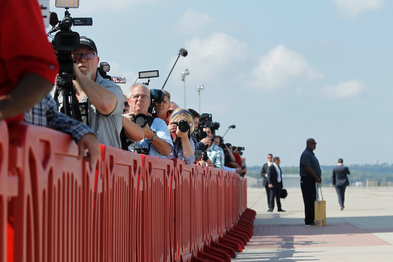 PHOTOS: Scenes of President Trump’s visit to Dayton