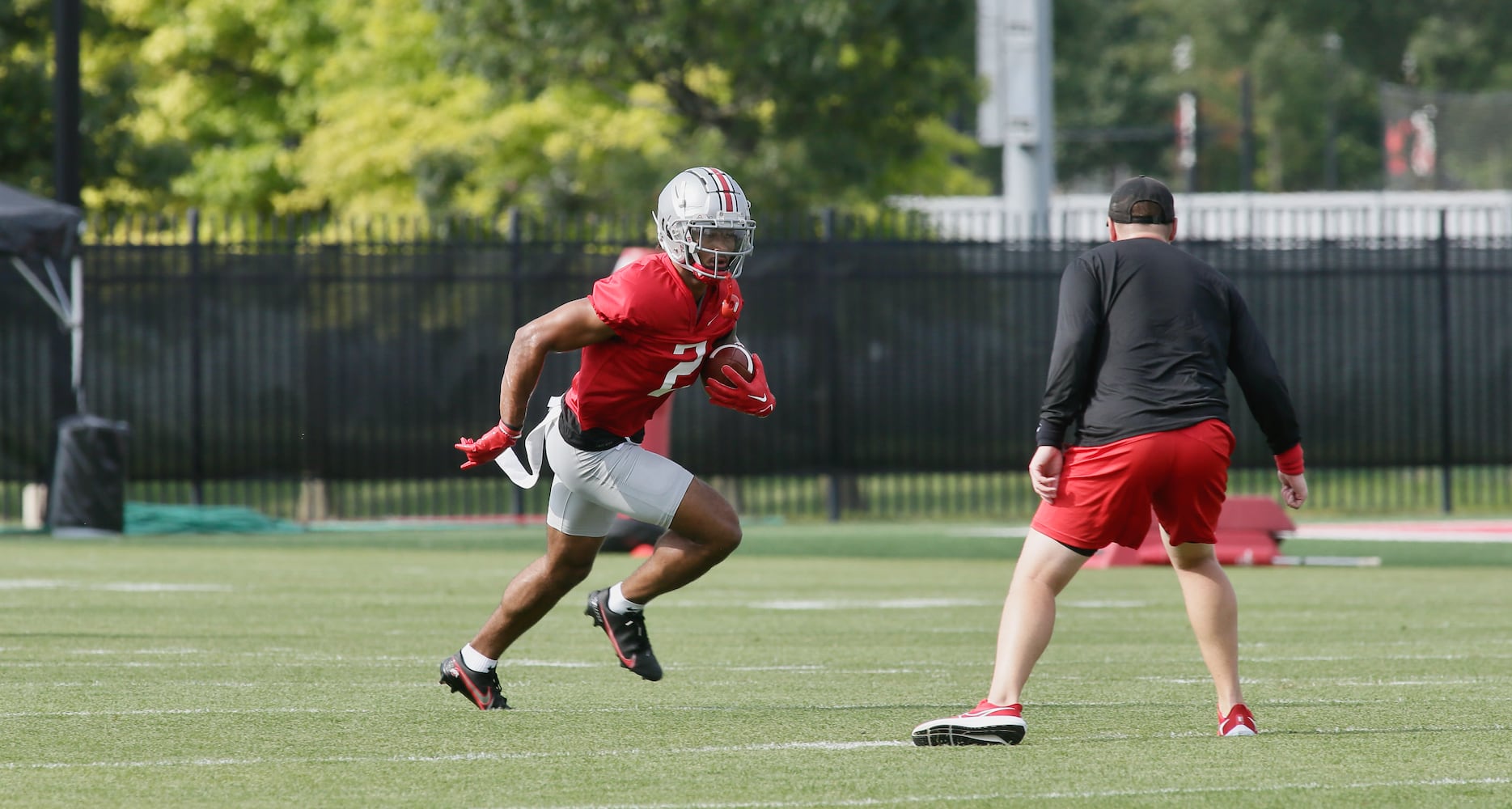 Ohio State practice