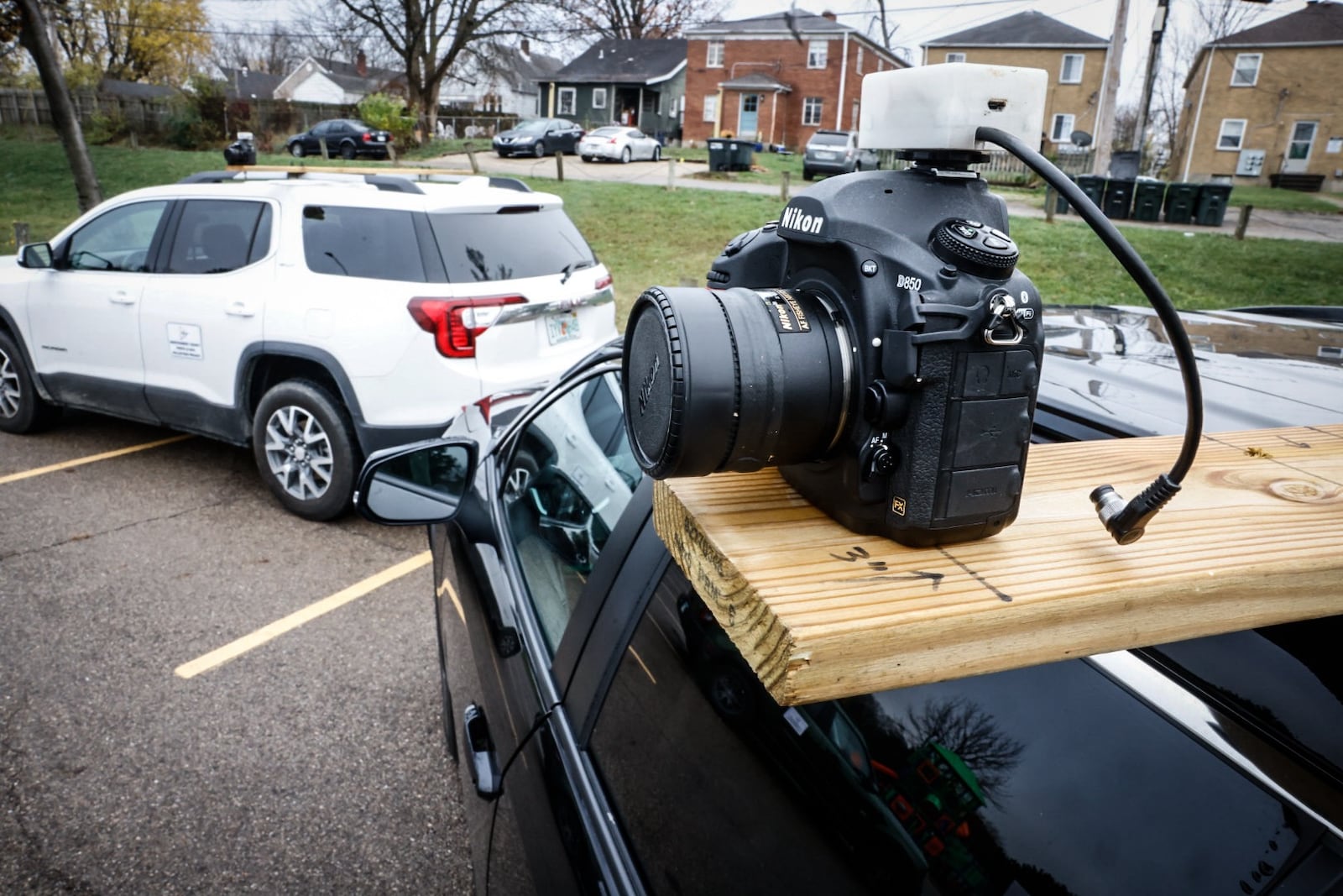 Vehicles with cameras mounted on their roofs will be driving around Montgomery County taking photo of property. Montgomery County Auditor Karl Keith kick-off the 2026 property reappraisal project. Jim Noelker/Staff