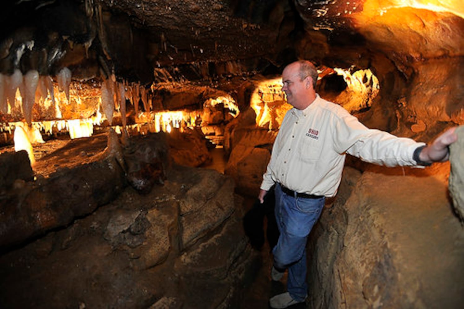 New Ohio Caverns section