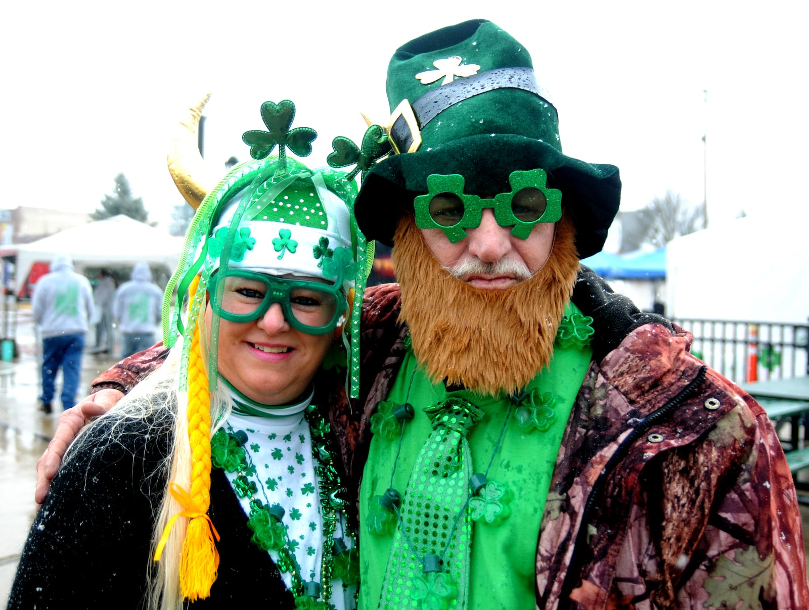 The city of Fairborn teamed up with 104.7 WTUE and COhatch, a shared work space company, for an epic new St. Patrick’s Day bash that debuted on Sunday, March 17, 2019. The celebration included a street party, a beer tent and live music. Here’s who we spotted. DAVID MOODIE/CONTRIBUTED