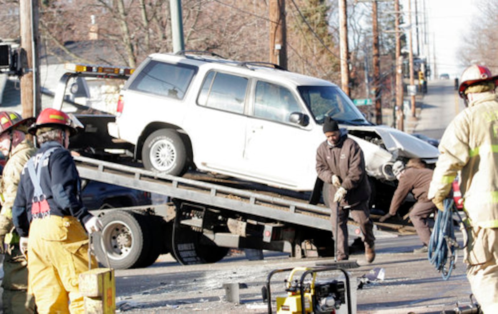 Car accident in Dayton