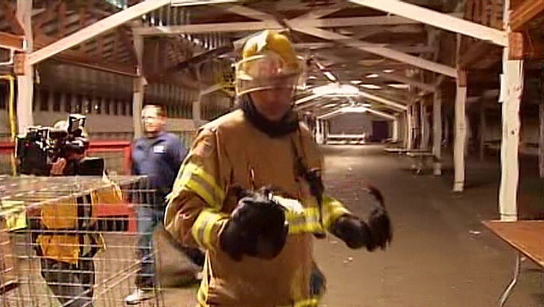 Fire at Washington State Fair Evergreen Hall