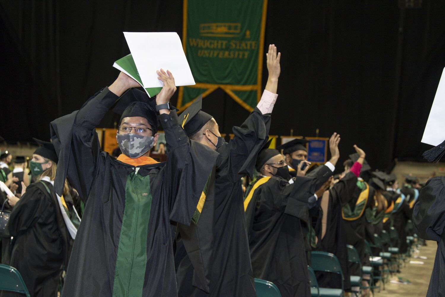 PHOTOS: Wright State University graduation ceremonies