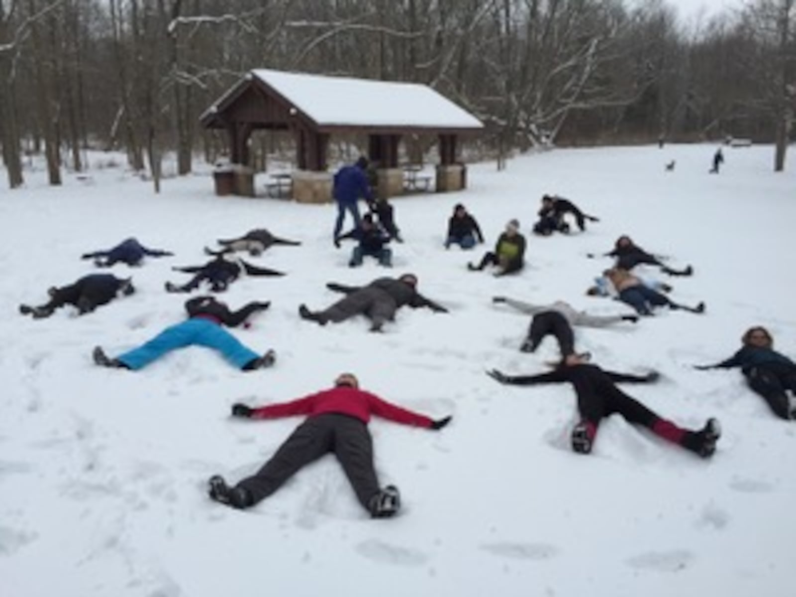 Winter fun is plentiful for hikers participating in the Every Trail MetroPark Challenge. CONTRIBUTED