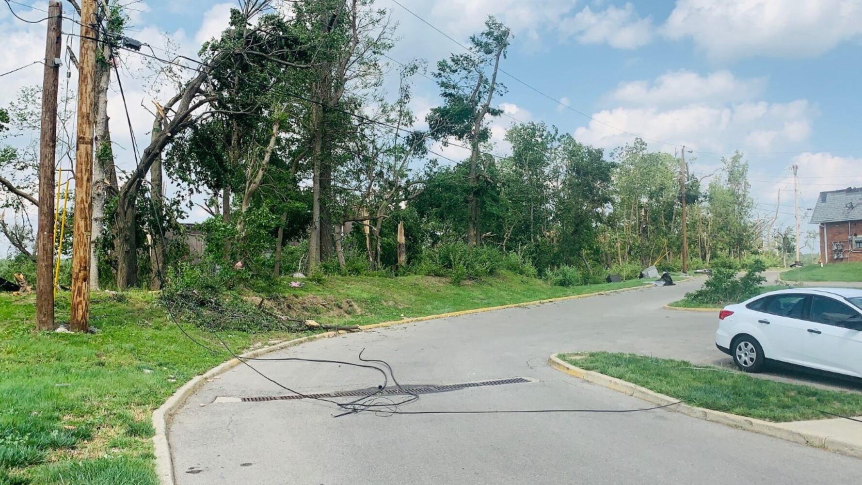 PHOTOS: Daylight reveals widespread damage from Monday storms