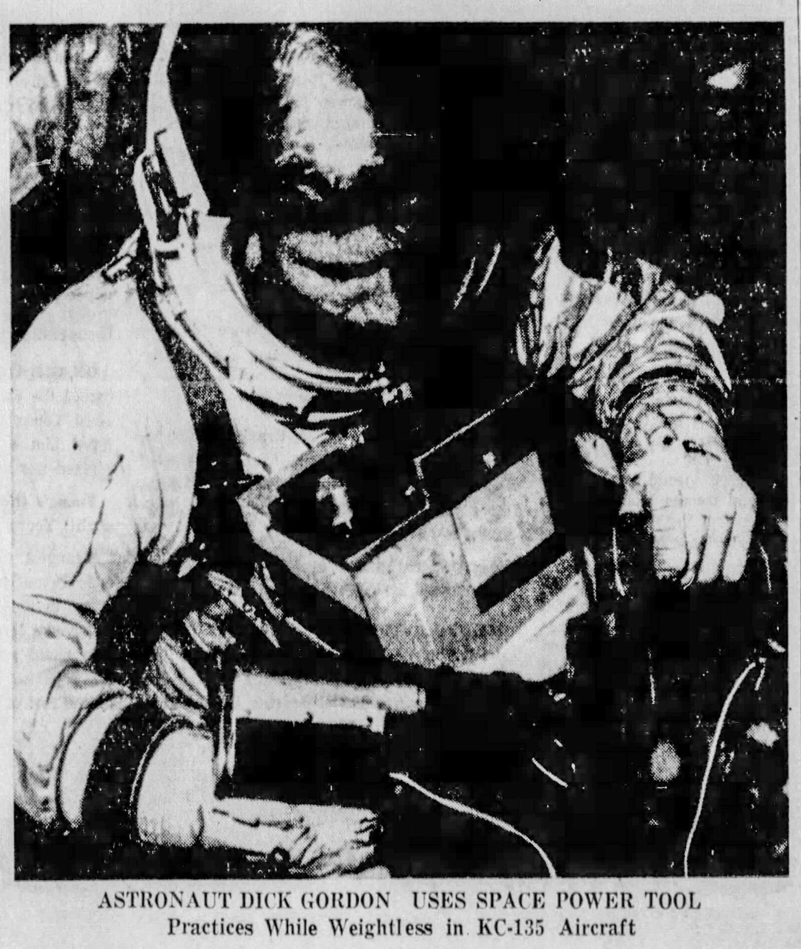 Sept. 11, 1966: Astronaut plans test of Wright-Patterson space tool. DAYTON DAILY NEWS ARCHIVES