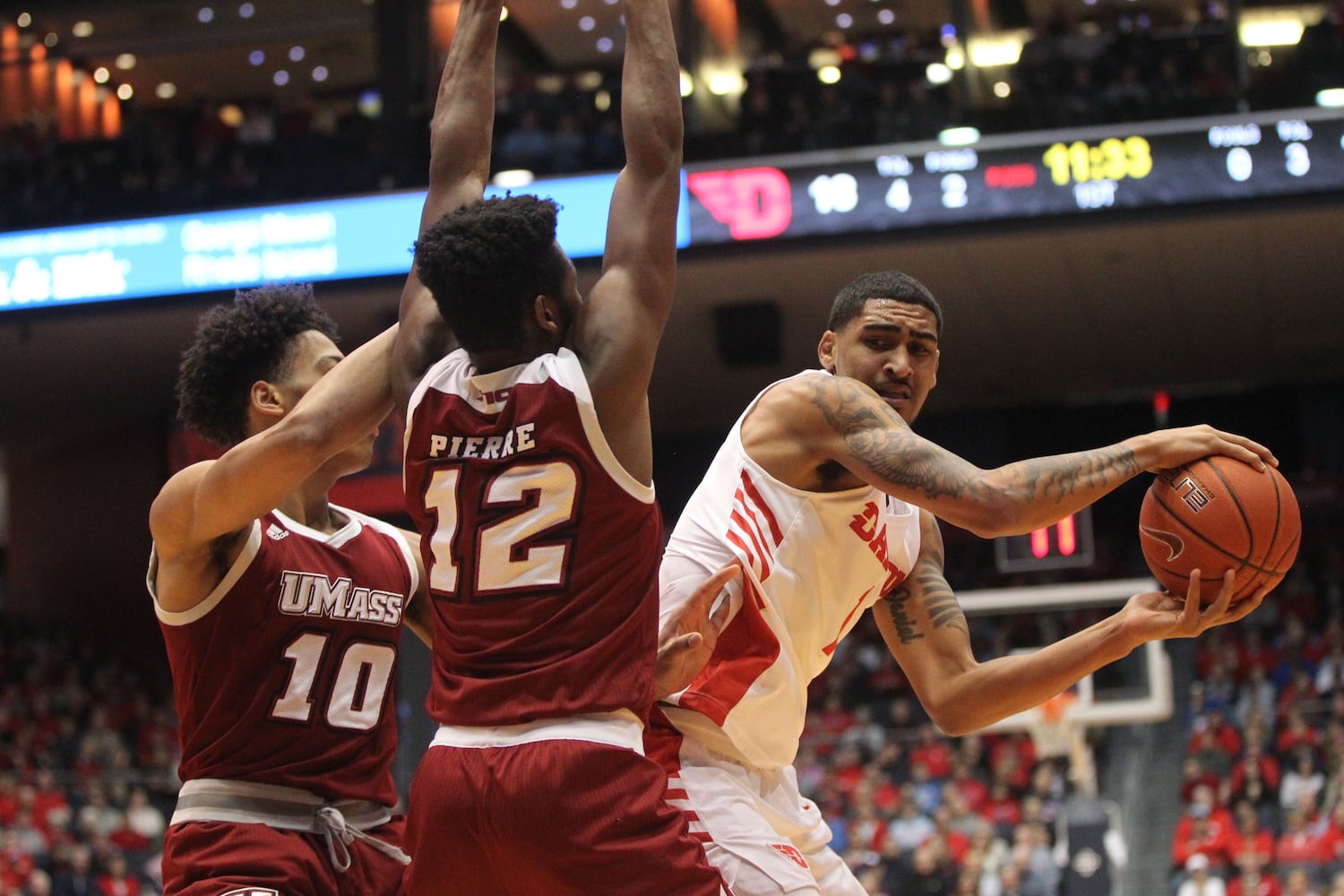 Twenty photos: Dayton Flyers beat UMass