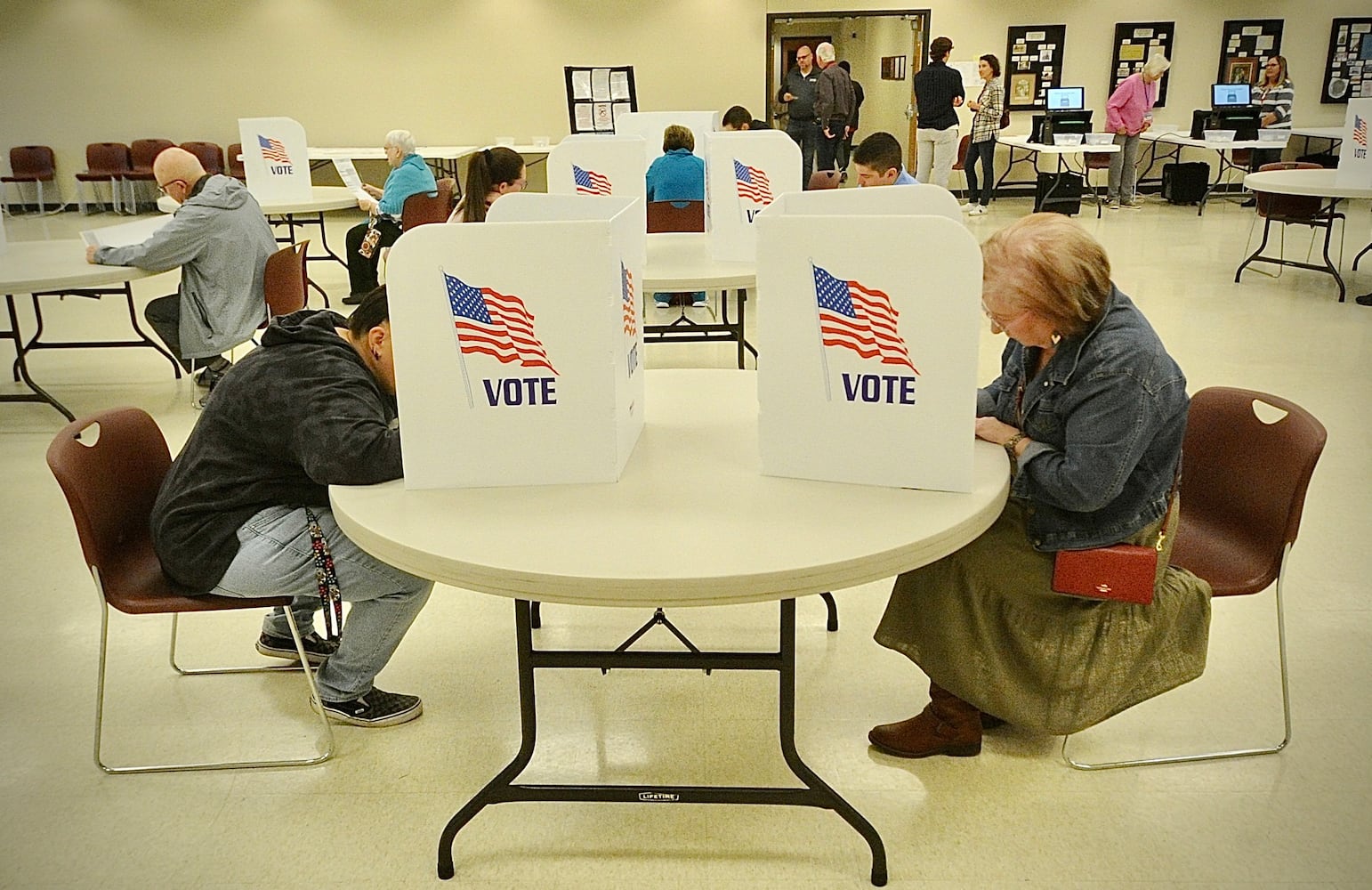 Election Day voting