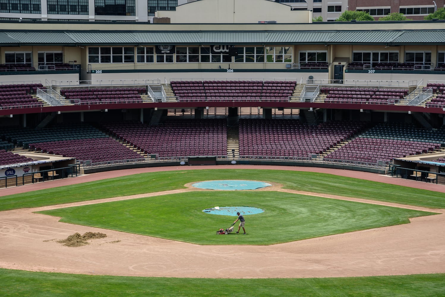 PHOTOS: Peek inside fun downtown apartments with ballpark view