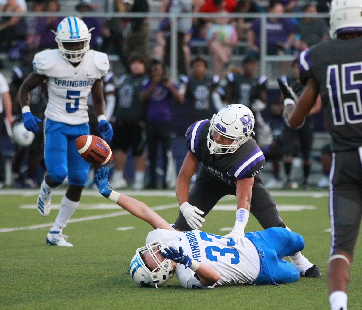 PHOTOS: Springboro at Middletown, Week 2 football