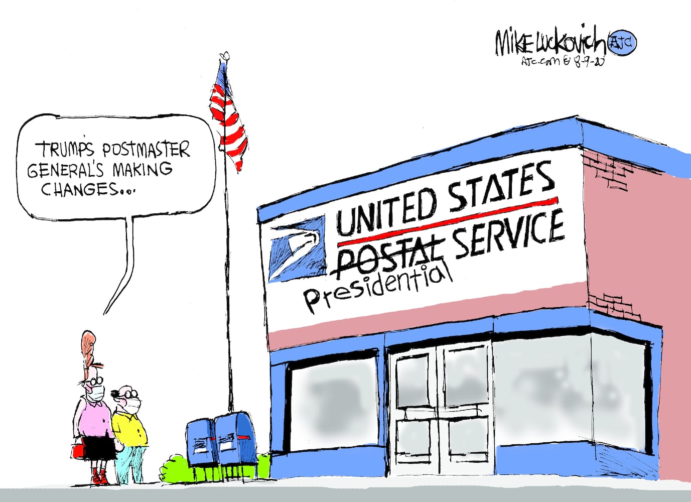 Week in cartoons: Mail-in ballots, stalled stimulus and more