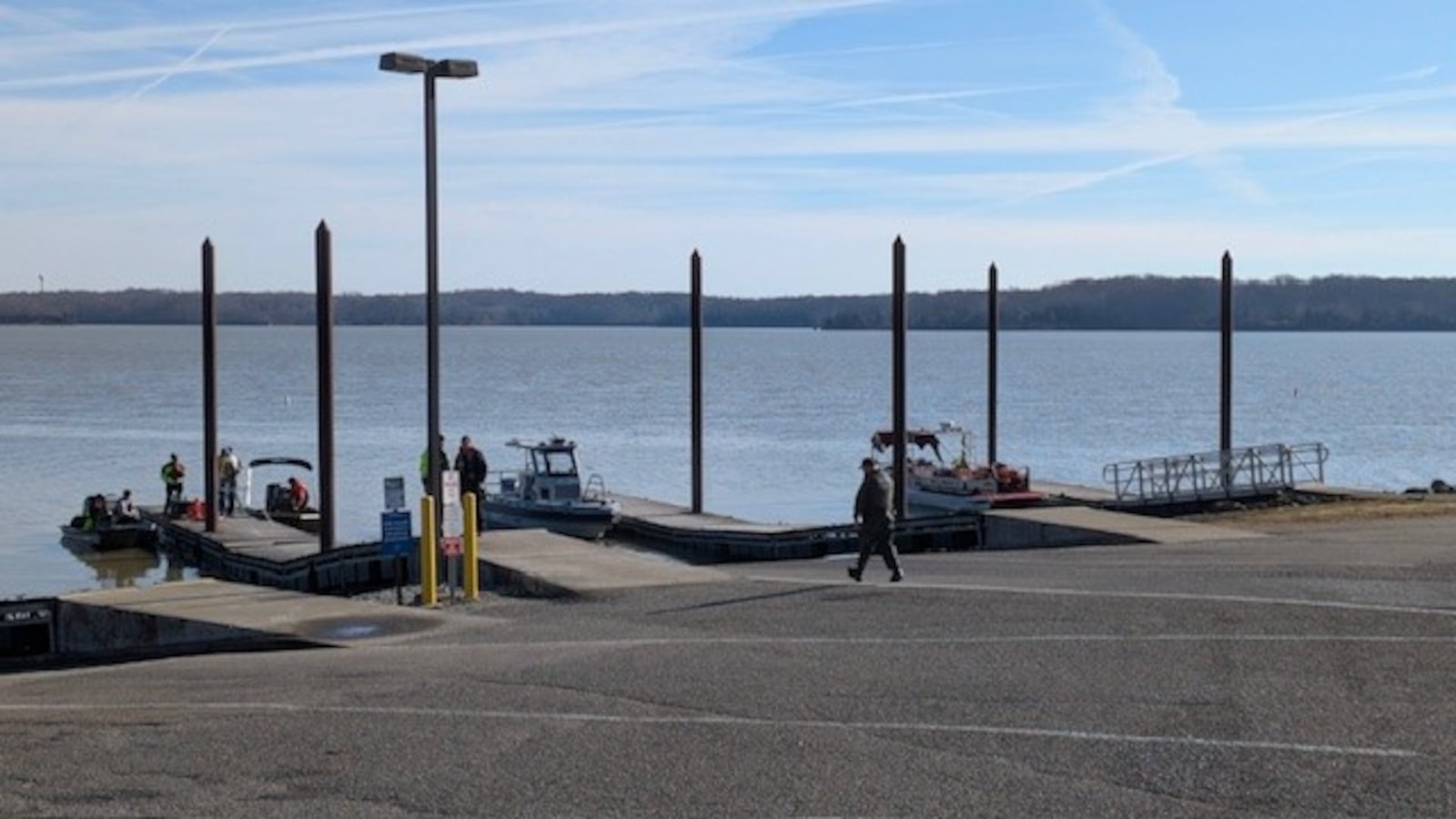 The Buter County Sheriff's Office Emergency Response Services Unit responded to assist as part of Task Force 1 Dive Team Friday into Saturday to recover the body of a missing boater at Caesar Creek Lake in Warren County. CONTRIBUTED