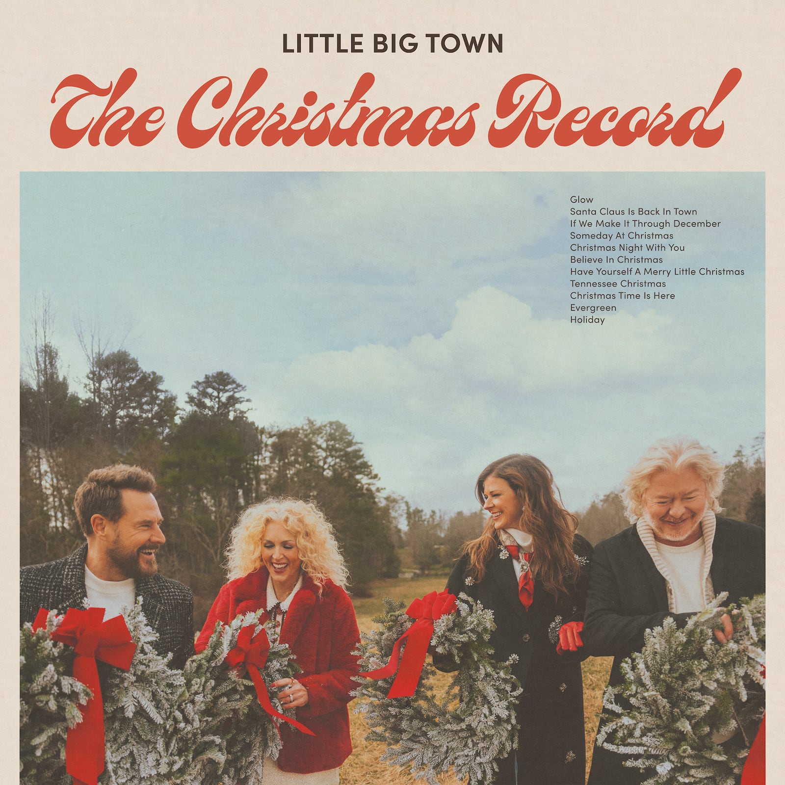 This album cover image released by Capitol Records Nashville shows “The Christmas Record” by Little Big Town. (Capitol Records Nashville via AP)