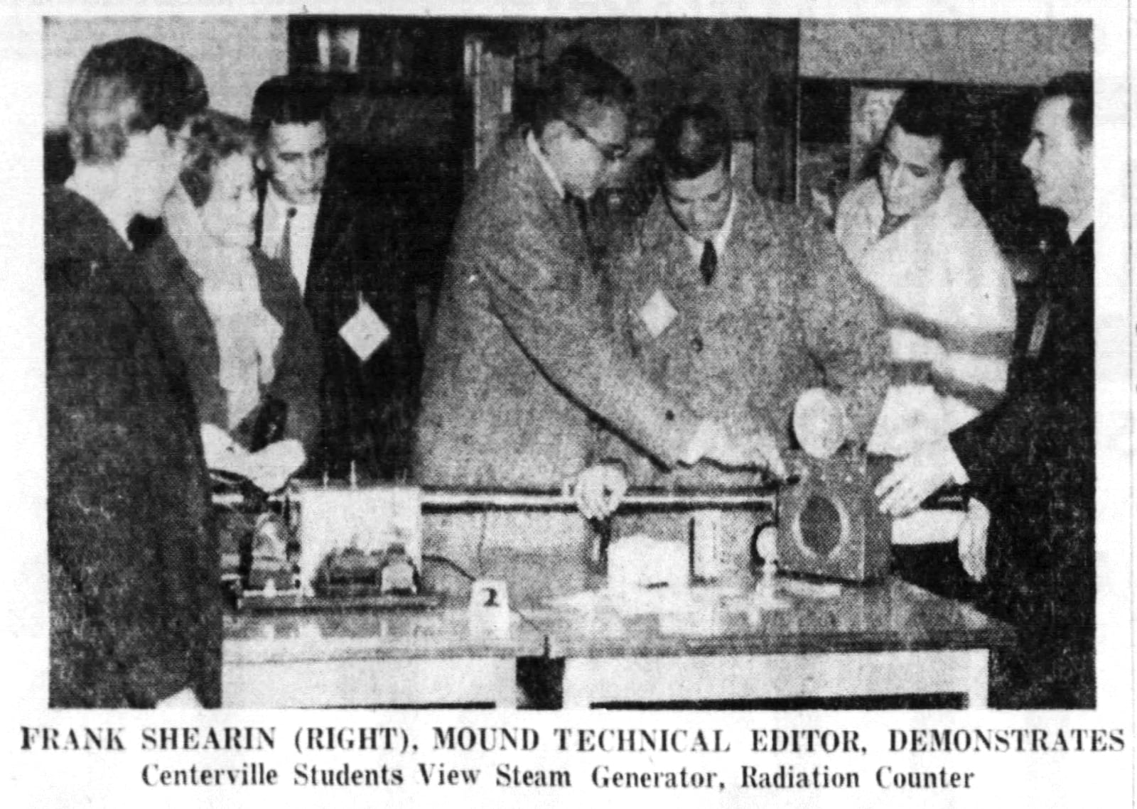 Feb. 14, 1960: Mound Lab puts out welcome mat for science-minded students. DAYTON DAILY NEWS ARCHIVES