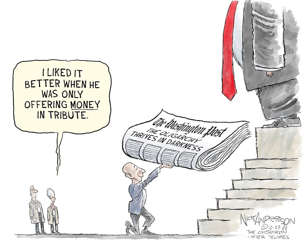 CARTOONS: Nick Anderson, March 3, 2025