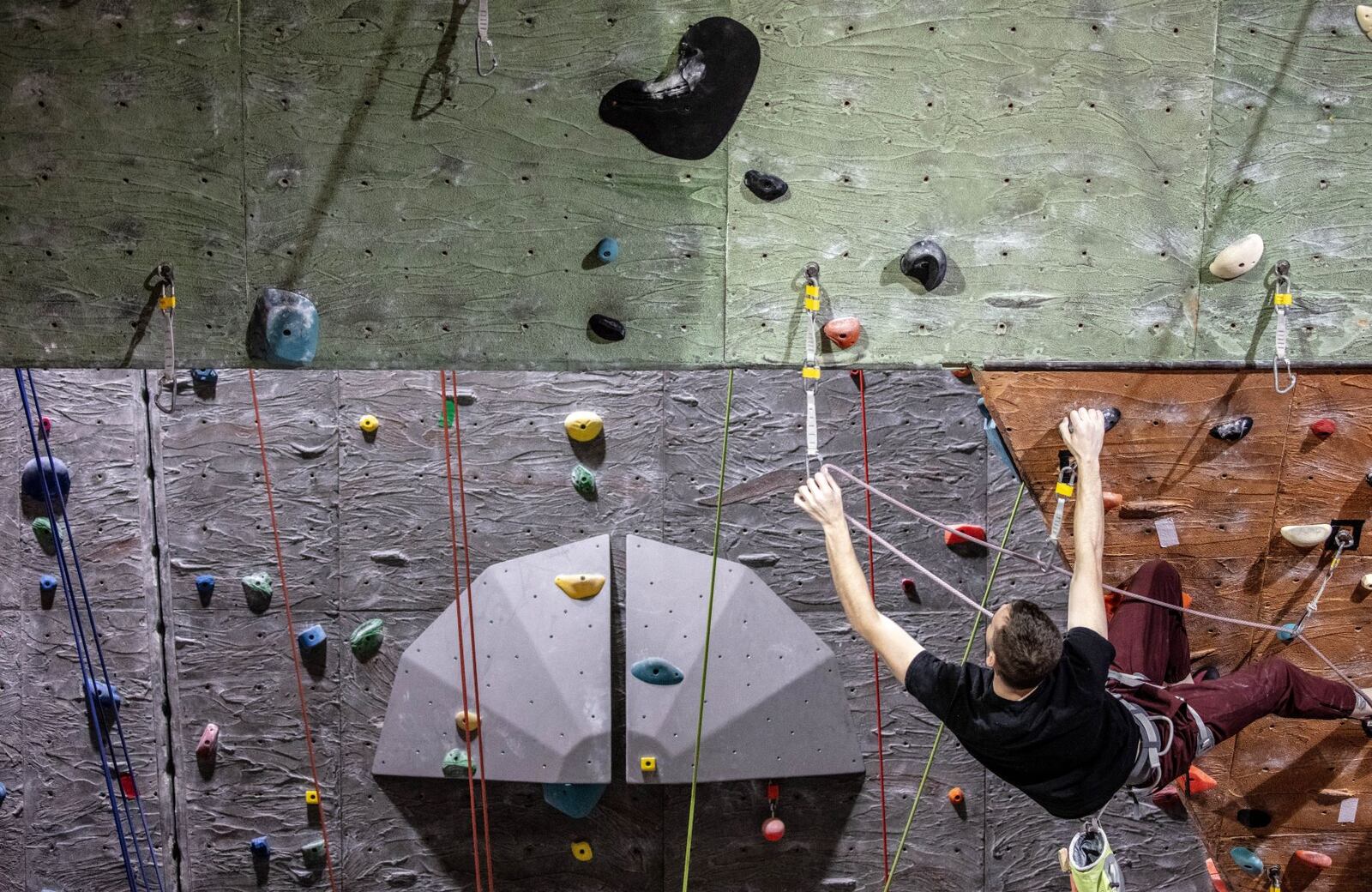 Urban Krag Climbing Center has challenging features for climbers of all experience levels - CONTRIBUTED