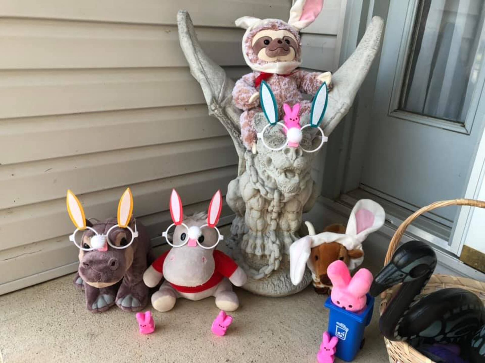 Union resident Denise Starr has started an internet sensation with her front door-residing gargoyle named Frank. In December, a neighbor wrote a letter to Starr, saying Frank didn't fit the Christmas spirit. Since then, Frank has raised more than $131,000 for different charities.