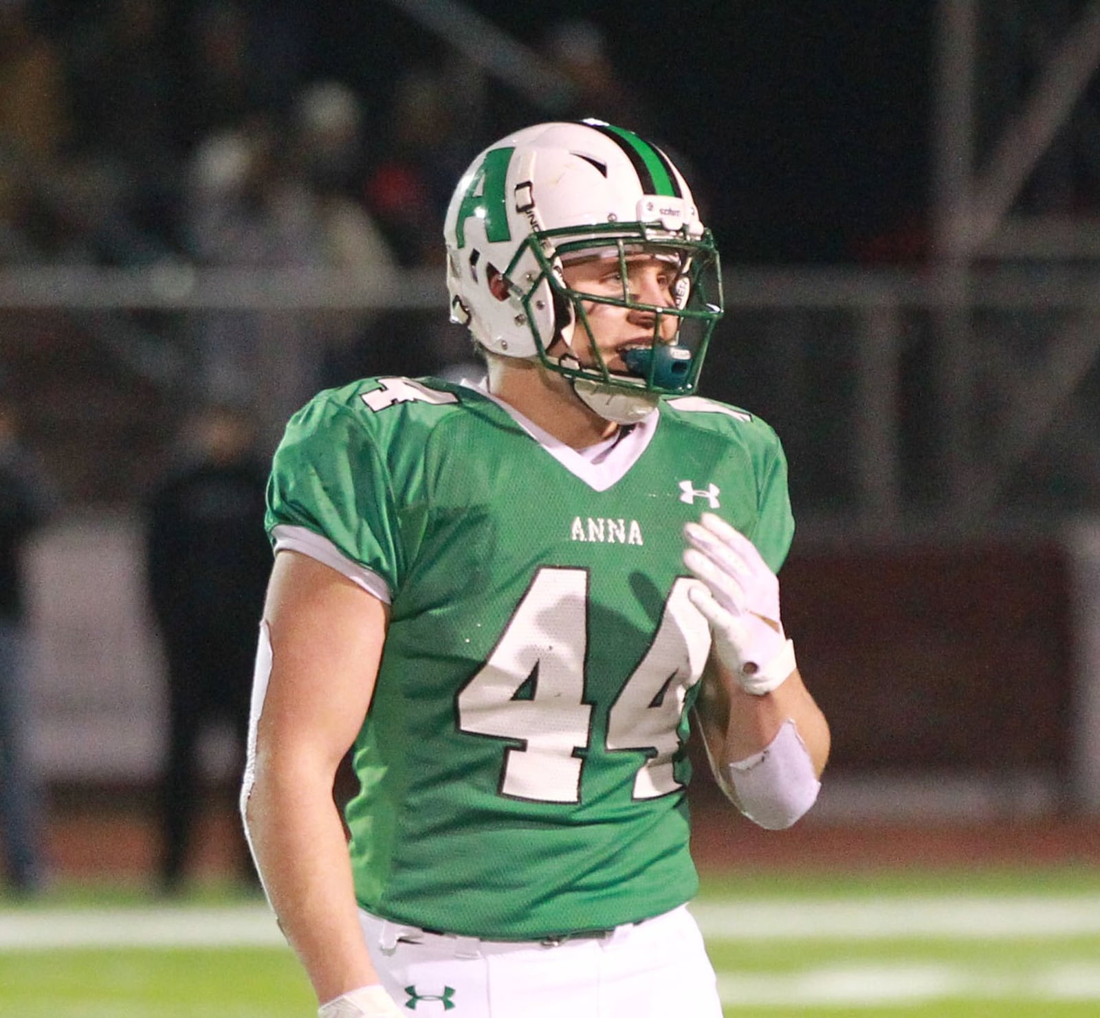 Anna senior linebacker Malachi Minnich is first team All-Ohio Division. MARC PENDLETON / STAFF