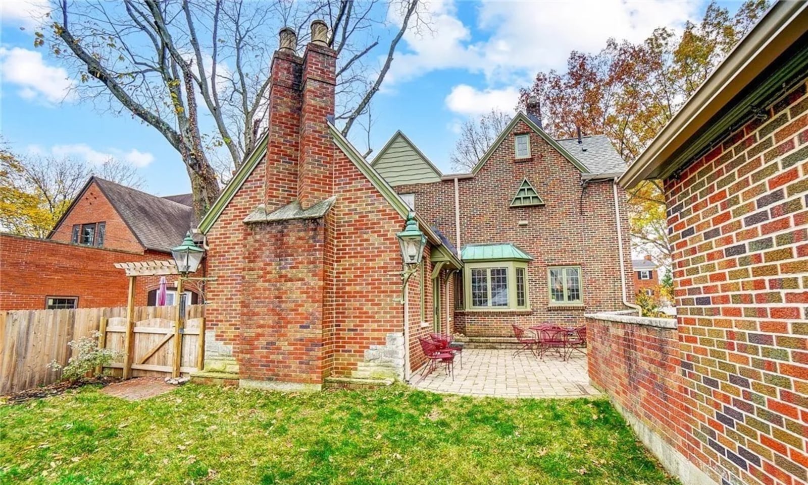 Listed for $575,000 by Sibcy Cline Realtors, this two-story home at 153 Spirea Drive in Oakwood has about 2,663 feet of living space plus a full basement finished to match the Tudor style. CONTRIBUTED