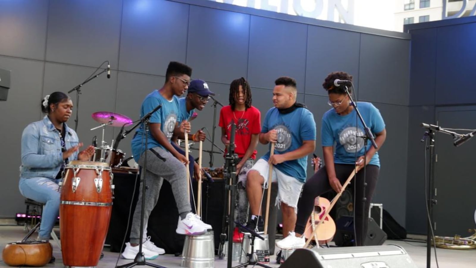 Signature Levitt Music & Arts Camp is offering young people a chance to learn and grow creatively in the heart of downtown Dayton this summer. CONTRIBUTED